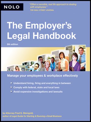 cover image of The Employer's Legal Handbook